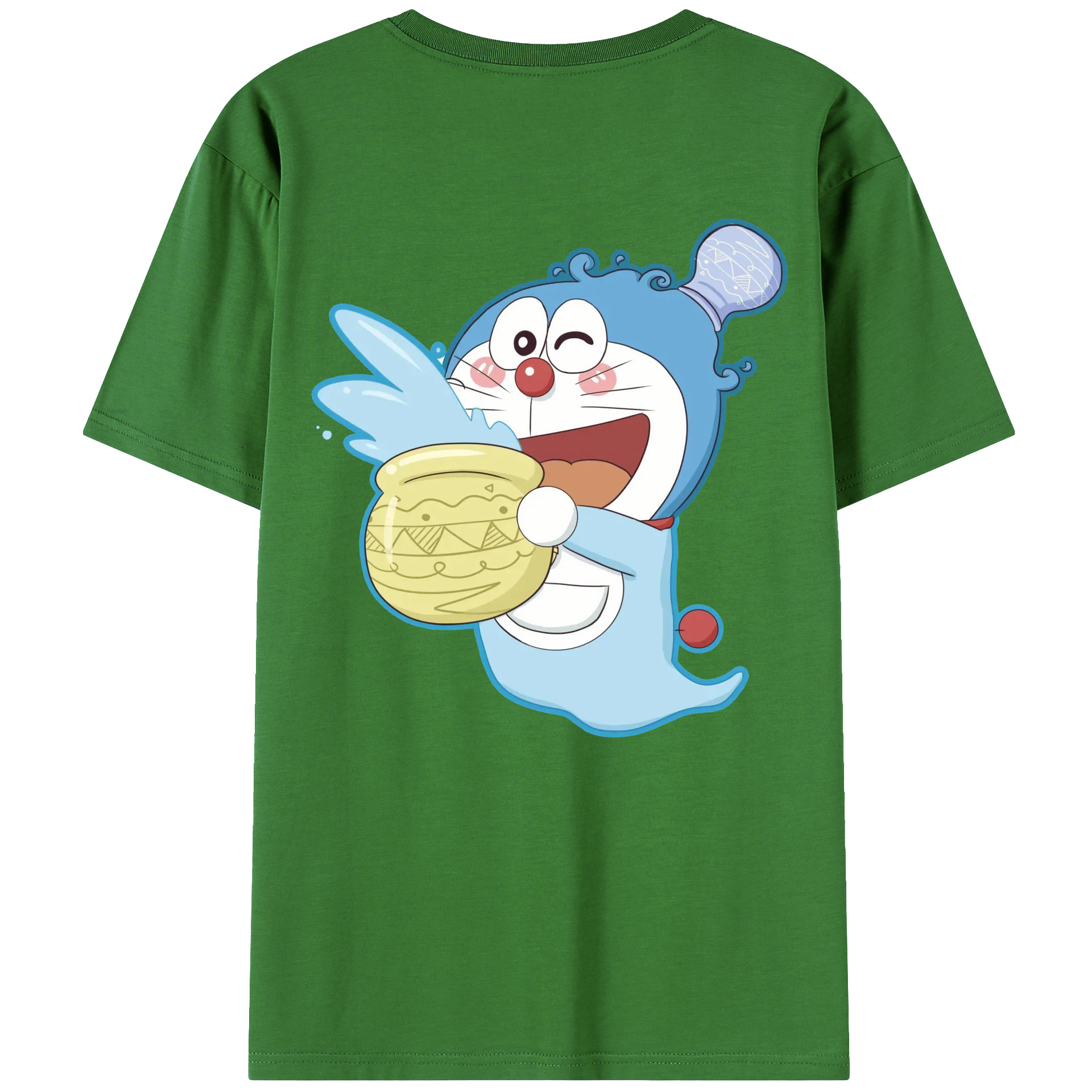 （画像用） ドラえもん Doraemon レディース半袖Tシャツ(バックプリント)
